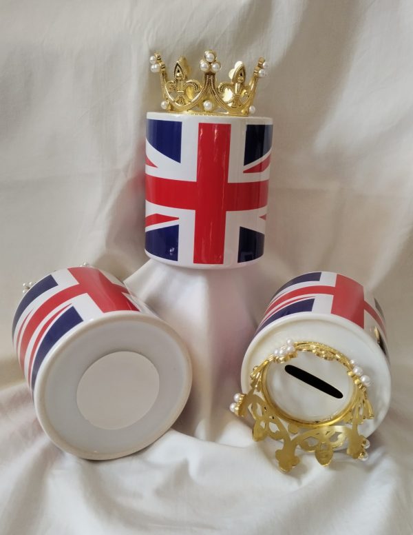 Ceramic British Crown Moneybox